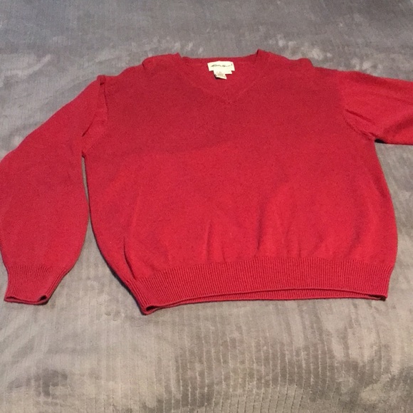 Eddie Bauer V neck sweater - Picture 2 of 7
